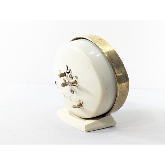 AS-IS 1960s Big Ben Westclox Magic Touch Repeater mechanical alarm clock, manual - Picture 6 of 11